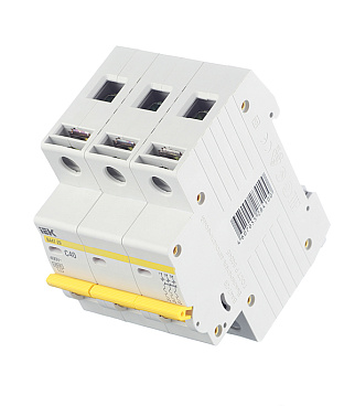 Автоматический выключатель модульный IEK Karat ВА 47-29 3P 40А тип C 4,5 кА 400 В (MVA20-3-040-C)