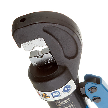 Пресс гидравлический ручной КВТ ПГР-70 для опрессовки наконечников (52065)