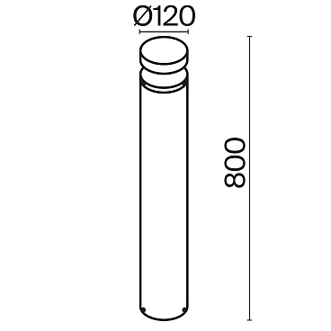 Ландшафтный светильник Outdoor O591FL-L12GF3K1