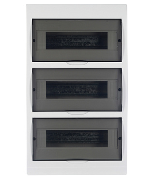 Щит распределительный навесной EKF PROxima ЩРН-П-36 пластиковый IP41 460х270х100 мм 36 модулей