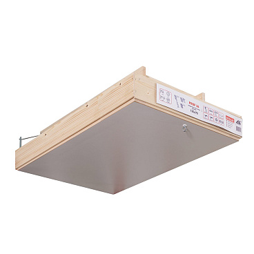 Лестница чердачная Dolle Prof 36 деревянная 60х120х285 см