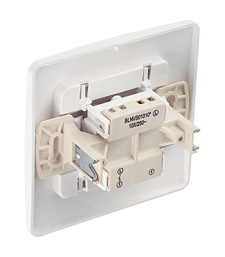 Выключатель Systeme Electric Blanca одноклавишный встраиваемый белый (BLNVS010101)