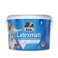 Краска интерьерная Dufa Latexmatt база А белая 9 л