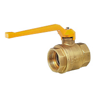 Кран шаровой газовый БАЗ 1/2 ВР(г) х 1/2 ВР(г) ручка (БАЗ.А10.0.15.40)