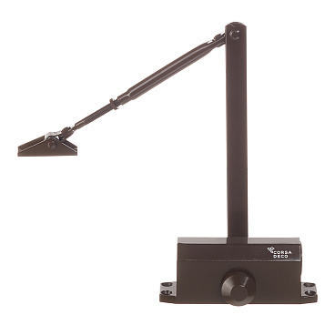 Доводчик дверной Corsa Deco (15-25 кг) коричневый