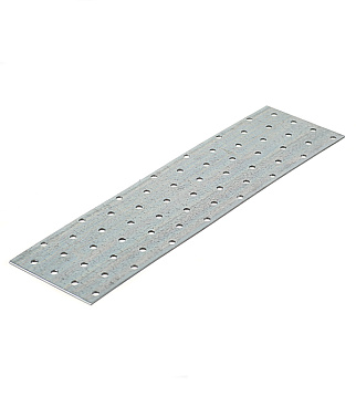 Пластина соединительная оцинкованная 300х80х2.0 мм