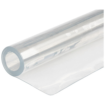 Скатерть гибкое стекло Рыжий кот 80х120 см прозрачная