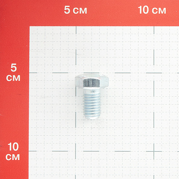Болт оцинкованный M12x20 мм DIN 933 10,9 (100 шт.)