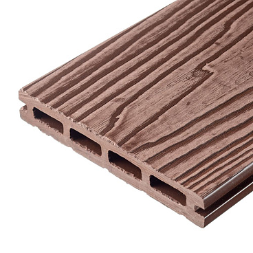 Доска террасная Greenwerk 21х135х3000 мм ДПК красное дерево (2 шт.)