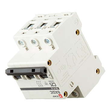 Автоматический выключатель модульный EKF Basic ВА 47-29 3P 25А тип C 4,5 кА 400 В (mcb4729-3-25C)