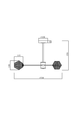 Люстра Freya FR5328CL-06B
