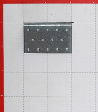 Уголок соединительный оцинкованный 60х60х100х2 мм