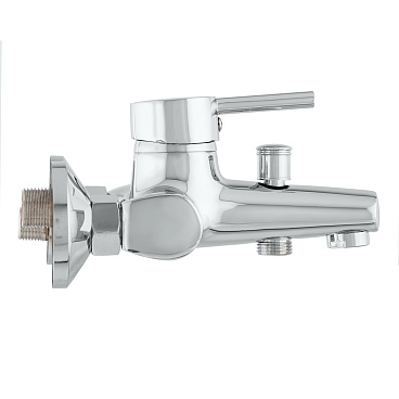 Смеситель для ванны Lavelly Smart хром однорычажный с коротким изливом без лейки (624588)