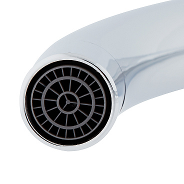 Смеситель для кухни Rossinka S хром с высоким изливом однорычажный (S35-23)