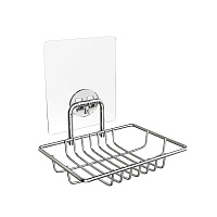 Мыльница для ванной Kleber Lite с держателем металл хром (KLE-LT034/8523)