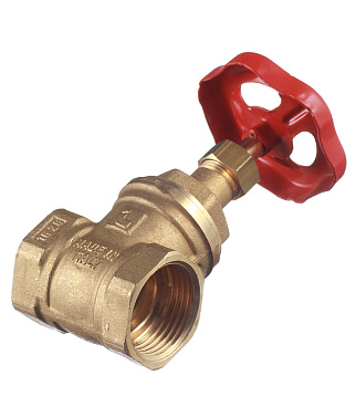 Задвижка клиновая латунный 1 ВР(г) х 1 ВР(г) вентиль