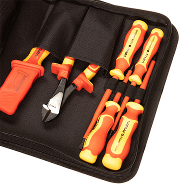 Набор инструментов для электромонтажа Rage by Vira 1000V (397033) (10 шт.)