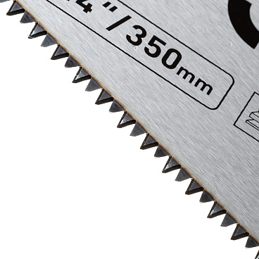 Ножовка по дереву Hesler 350 мм 7 зуб/дюйм крупный зуб