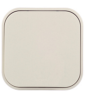 Выключатель Legrand Quteo одноклавишный накладной слоновая кость (782230)