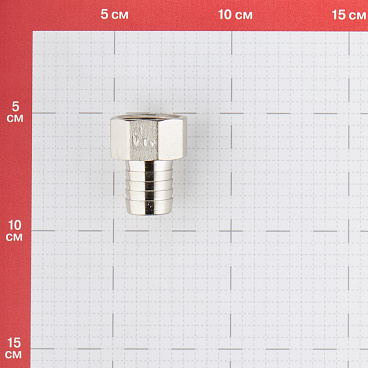 Штуцер Valtec для присоединения шланга 3/4 ВР(г) х 20 мм латунный (VTr.654.N.0520)