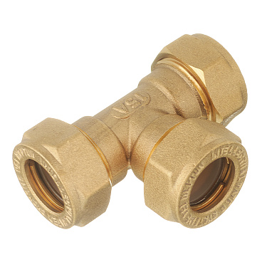 Тройник Stahlmann IWS EasyFix 15 х 15 х 15 мм для гофрированных труб