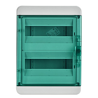 Щит распределительный навесной IEK Tekfor КМПн-24 пластиковый IP65 410х300х153 мм 24 модуля прозрачная дверь