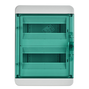 Щит распределительный навесной IEK Tekfor КМПн-24 пластиковый IP65 410х300х153 мм 24 модуля прозрачная дверь