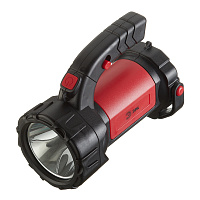 Фонарь ручной Эра (Б0052745) светодиодный 17 LED 8 Вт аккумуляторный Li-Ion пластик поворотная ручка
