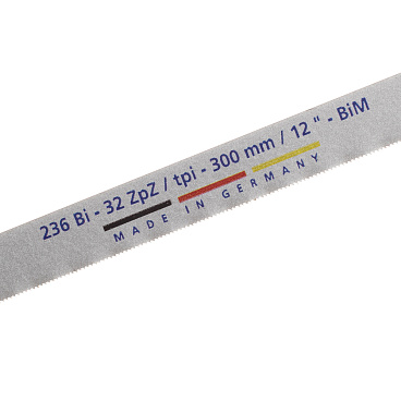 Полотно ножовочное по металлу Wilpu биметаллическое 300 мм 32 зуб/дюйм