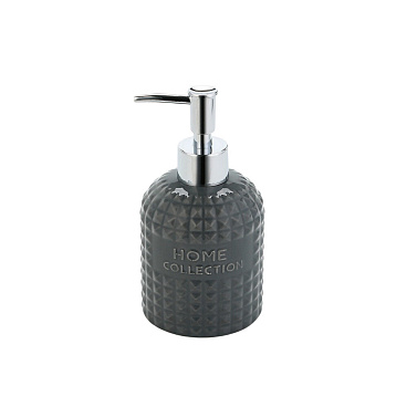 Дозатор для мыла See You Home настольный керамика серый (9626175)
