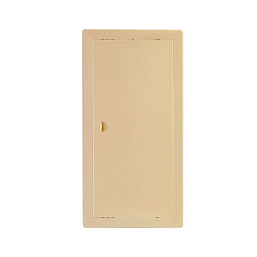 Люк ревизионный Центр Тагис ЛР пластиковый 150х200 мм врезной слоновая кость