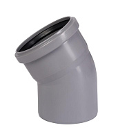 Отвод Ostendorf HTB d110 мм 30° пластиковый для внутренней канализации (115110)