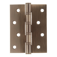 Петля Corsa Deco карточная универсальная неразъемная 100х75 мм античная бронза