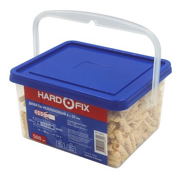 Дюбель распорный Hard-Fix 6x30 мм нейлон (500 шт.)