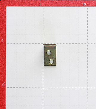 Уголок узкий оцинкованный 25х25х14х1.5 мм с желтой пассивацией