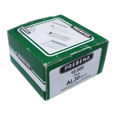 Шпильки финишные 0,6x30 мм 23 калибр оцинкованные (10000 шт.)