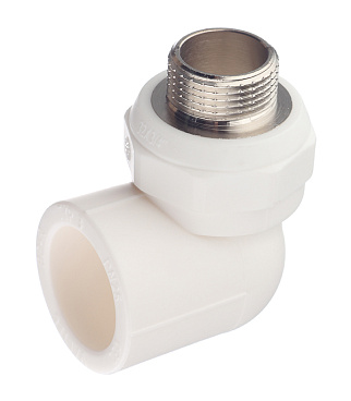 Угол полипропиленовый Valtec 32 мм х 3/4 НР(ш) (VTp.753.0.03205)