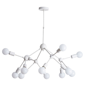 Люстра подвесная Arte Lamp Matrix E27 480 Вт 18 кв.м (A3064SP-12WH)