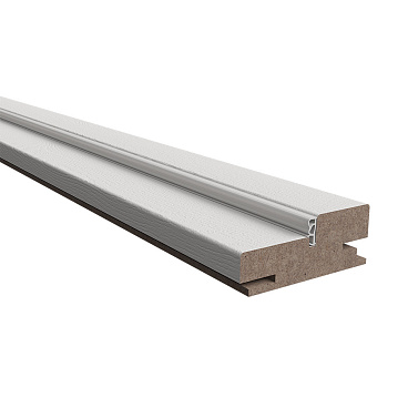 Коробка дверная телескопическая Атум 28 80х32х2100 мм ПВХ белая (2,5 шт.)