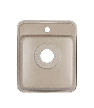 Мойка для кухни Granula Standard 50х42х19 см врезная кварц бежевая