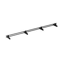 Снегозадержатель трубчатый круглый Вегасток VegaStyle 3 м черный янтарь RAL 9005