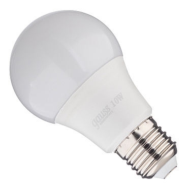 Лампа светодиодная Gauss E27 4100К 10 Вт 920 Лм 180-240 В груша A60 матовая