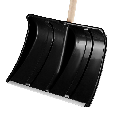 Лопата снеговая Инструм-Агро Ледо полипропилен с деревянным черенком 1430х490 мм (100171-2)