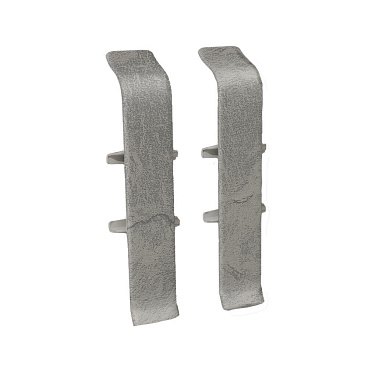 Соединитель Идеал Деконика 70 мм лофт светло-серый Г-профиль (2 шт.)