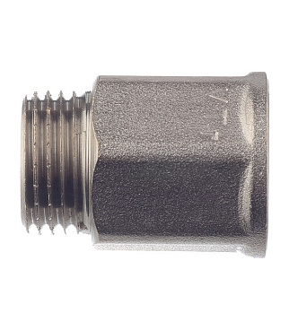 Удлинитель Valtec 25 мм х 1/2 ВР(г) х 1/2 НР(ш) латунный (VTr.197.N.0425)