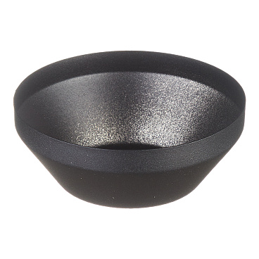 Отражатель декоративный для полотенцесушителя Smart 3/4 d73 мм высокий черный