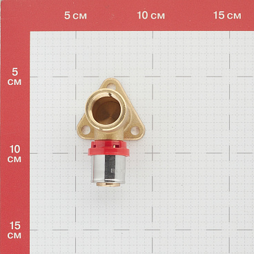 Водорозетка Tiemme 20(пресс) х 1/2 ВР(г)