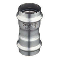 Муфта Valtec (VTi.903.I.002828) 28х28 мм нержавеющая сталь