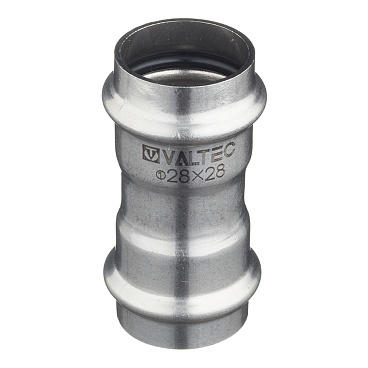 Муфта Valtec (VTi.903.I.002828) 28х28 мм нержавеющая сталь