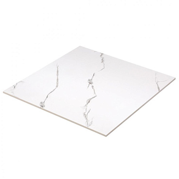 Керамогранит Grasaro Softmarble белый 600х600х9 мм (5 шт.=1,8 кв.м)